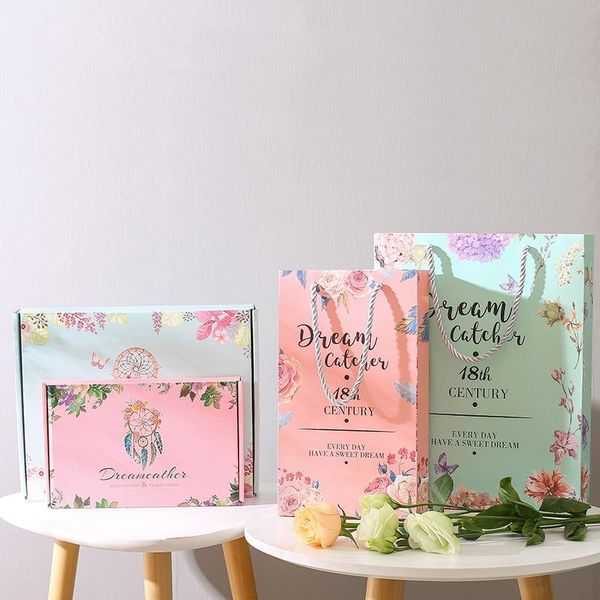 gift wrap monternet flower pattern small paper bags with handle wedding birthday party boxes xmas year anniversary packaging bag
gift wrap monternet flower pattern small paper bags with handle wedding birthday party boxes xmas year anniversary packaging bag