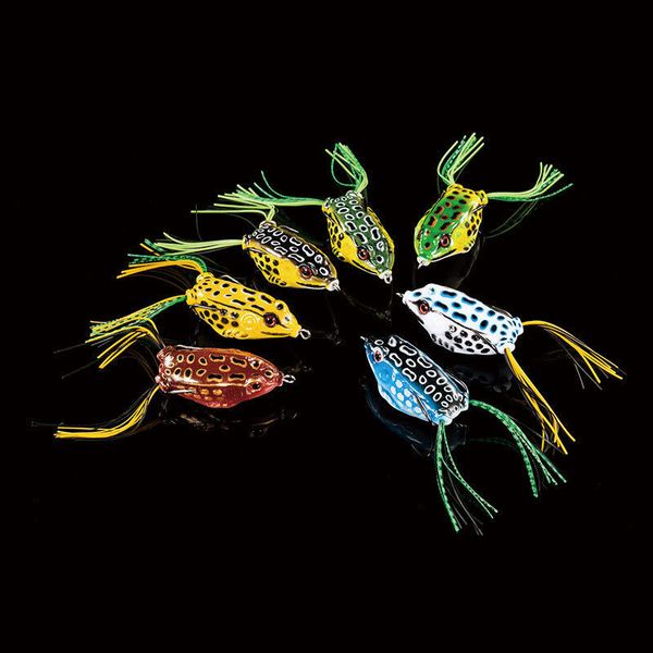 10pcs/lot soft frog fishing lure soft plastic bait water crankbait minnow popper tackle bass snakehead catcher baits set 268 x2
10pcs/lot soft frog fishing lure soft plastic bait water crankbait minnow popper tackle bass snakehead catcher baits set 268 x2