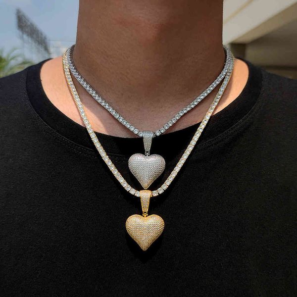 factory wholesale hip hop new three-dimensional peach heart pendant personality trendsetter micro inlaid zircon love necklace popular fashio
factory wholesale hip hop new three-dimensional peach heart pendant personality trendsetter micro inlaid zircon love necklace popular fashio