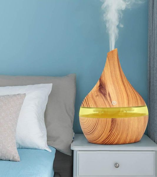 ultrasonic air humidifier 300ml usb lighting electric aroma wood diffuser essential oil aromatherapy cool mist maker for home
ultrasonic air humidifier 300ml usb lighting electric aroma wood diffuser essential oil aromatherapy cool mist maker for home