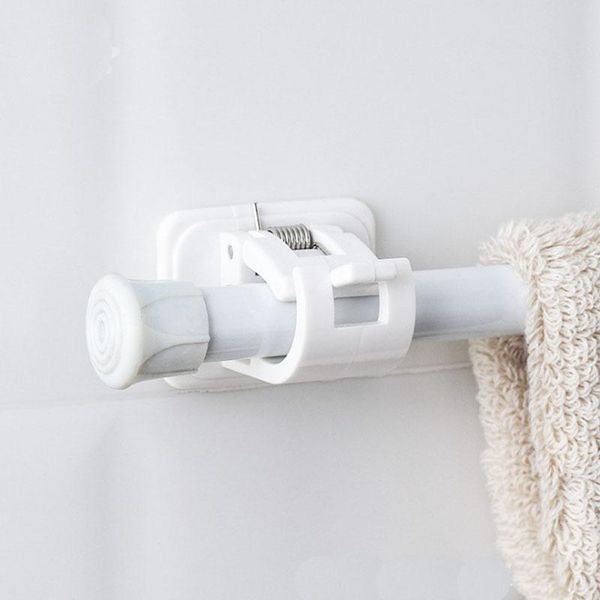 hooks & rails 2pc strong self-adhesive door wall hook kitchen bathroom shower curtain rod rack towel bar fixed hanging clip
hooks & rails 2pc strong self-adhesive door wall hook kitchen bathroom shower curtain rod rack towel bar fixed hanging clip