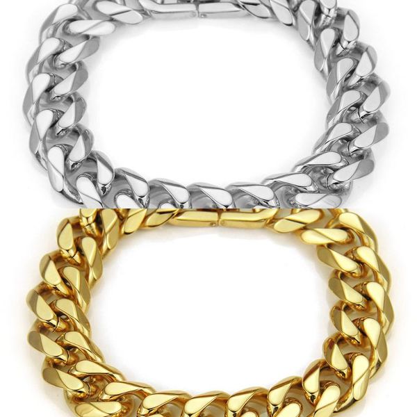 tennis jewelry men's hip hop stainless steel smooth hiphop miami cuba chain double button men hand items bracelet, Golden;silver
tennis jewelry men's hip hop stainless steel smooth hiphop miami cuba chain double button men hand items bracelet, Golden;silver