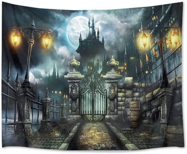tapestries castle tapestry haunted building with retro gate wall hanging full moon in night for bedroom living room dorm
tapestries castle tapestry haunted building with retro gate wall hanging full moon in night for bedroom living room dorm