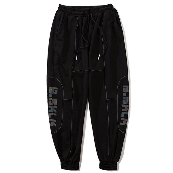 men's pants mens letter print reflective jogger cargo harajuku trousers sweatpants retro oversized 100%cotton baggy cozy, Black
men's pants mens letter print reflective jogger cargo harajuku trousers sweatpants retro oversized 100%cotton baggy cozy, Black