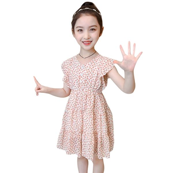 big girls dress floral pattern party summer for kids casual style costume 6 8 10 12 14 210527, Red;yellow
big girls dress floral pattern party summer for kids casual style costume 6 8 10 12 14 210527, Red;yellow