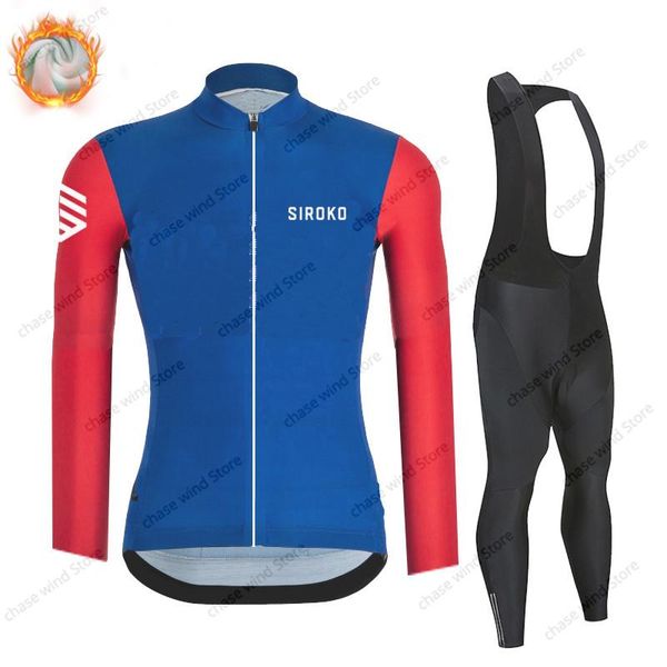 racing sets siroko cycling jersey set fleece long sleeve mountain bike clothing breathable mtb bicycle clothes wear suit for mans, Black;blue
racing sets siroko cycling jersey set fleece long sleeve mountain bike clothing breathable mtb bicycle clothes wear suit for mans, Black;blue