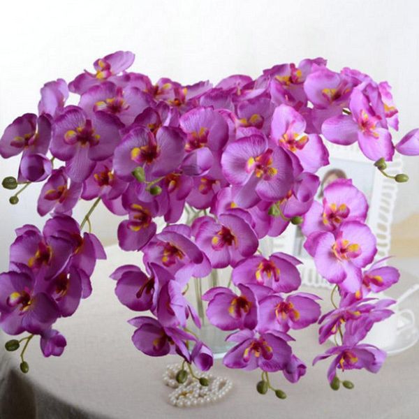 decorative flowers & wreaths 1pcs white orchid branches artificial for wedding party decoration orchids
decorative flowers & wreaths 1pcs white orchid branches artificial for wedding party decoration orchids