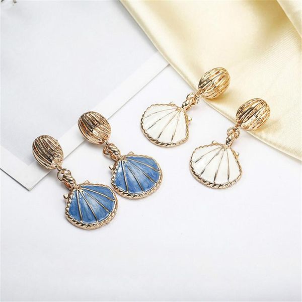 stud cute earrings shell earring gold metal romantic trendy party for women aretes femme mujer personalized pendientes oorbellen, Golden;silver
stud cute earrings shell earring gold metal romantic trendy party for women aretes femme mujer personalized pendientes oorbellen, Golden;silver