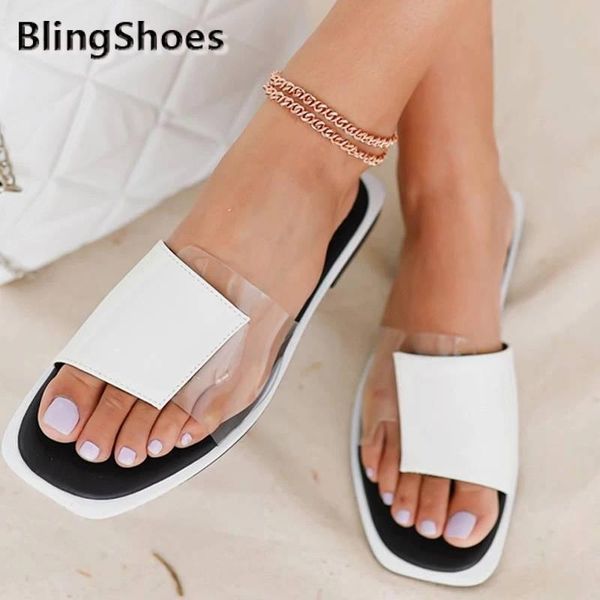 slippers summer women shoes females patchwork open-toe flat female sandals casual square toe outdoor beach, Black
slippers summer women shoes females patchwork open-toe flat female sandals casual square toe outdoor beach, Black