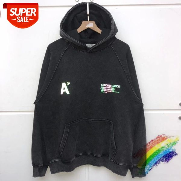 streetwear colorful reflective arnodefrance hoodie men women washed old vintage pullovers adf sweatshirts #sm6z, Black
streetwear colorful reflective arnodefrance hoodie men women washed old vintage pullovers adf sweatshirts #sm6z, Black