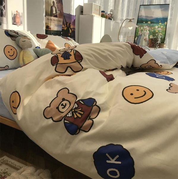 bedding sets lovely cartoon bear set boy 1.2 1.5 1.8 2.0,cotton twin full king home textile bed sheet pillowcase duvet cover
bedding sets lovely cartoon bear set boy 1.2 1.5 1.8 2.0,cotton twin full king home textile bed sheet pillowcase duvet cover