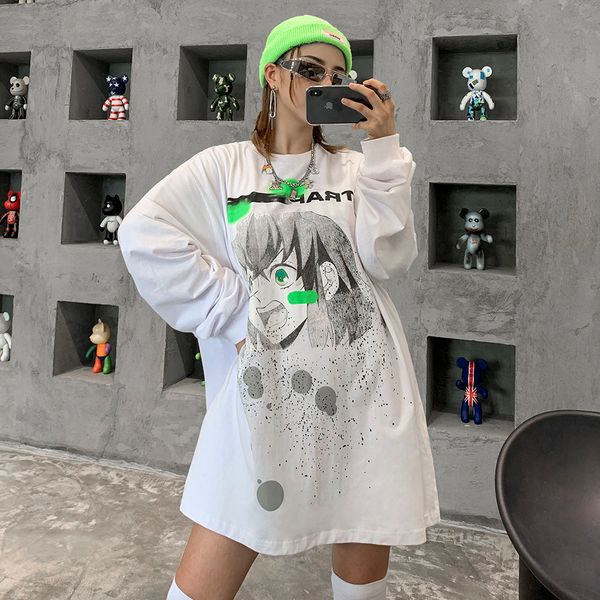 2021 new long sleeve japanese kawaii cartoon shirts harajuku clothes womens tshirt oversized streetwear women fashion clothing v550, White
2021 new long sleeve japanese kawaii cartoon shirts harajuku clothes womens tshirt oversized streetwear women fashion clothing v550, White