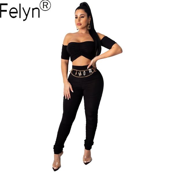 two piece set, fashion design, uniform color, off shoulder, summer, slim, sexy, party, tights, 2021 5vt0, Black;white
two piece set, fashion design, uniform color, off shoulder, summer, slim, sexy, party, tights, 2021 5vt0, Black;white