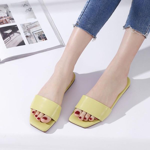 slippers outdoor concise woman open toe flats slides anti-skid solid candy colors square shoes for women fresh sandalias2021, Black
slippers outdoor concise woman open toe flats slides anti-skid solid candy colors square shoes for women fresh sandalias2021, Black