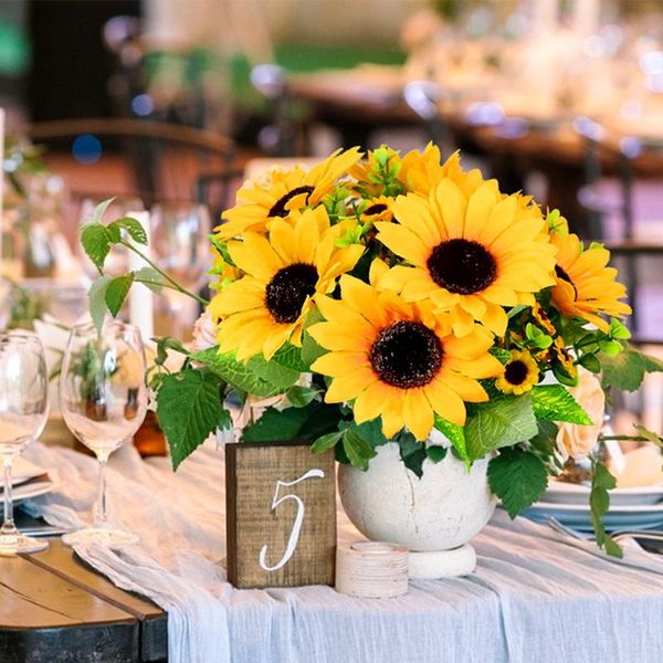 decorative flowers & wreaths 1bunch artificial sun flower side book for wedding house garden decoration simulation nep
decorative flowers & wreaths 1bunch artificial sun flower side book for wedding house garden decoration simulation nep