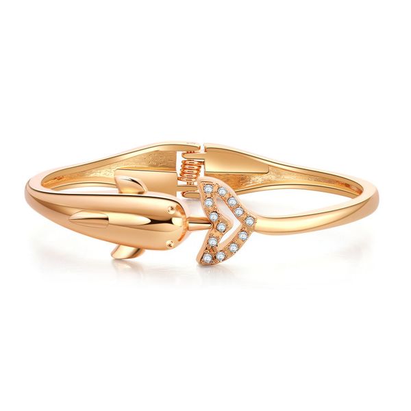 alloy open spring magnetic buckle bracelet dolphin element creative diamond inlaid simple style versatile women's hand jewelry, Black
alloy open spring magnetic buckle bracelet dolphin element creative diamond inlaid simple style versatile women's hand jewelry, Black