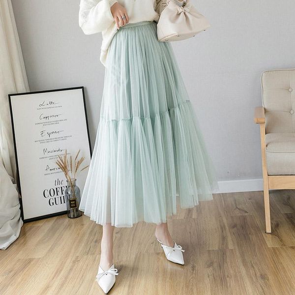 skirts green black women midi long tulle skirt spring summer fashion high waist maxi female pink blue a line mesh tutu
skirts green black women midi long tulle skirt spring summer fashion high waist maxi female pink blue a line mesh tutu