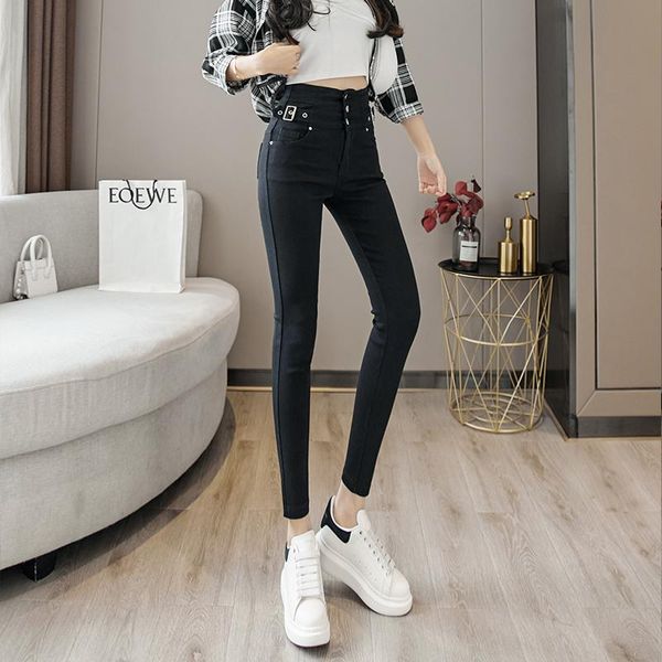 women's pants & capris wholesale 2021 spring autumn fashion casual long women woman female ol at883, Black;white
women's pants & capris wholesale 2021 spring autumn fashion casual long women woman female ol at883, Black;white