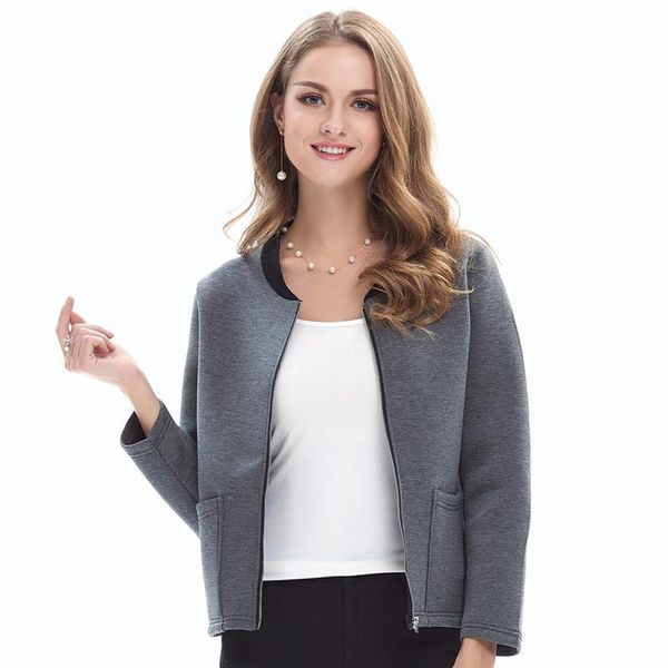 women's jackets womens casual bomber jacket coat autumn winter long sleeve fashion collarless wide-waisted zipper coats outwear 6q1964, Black;brown
women's jackets womens casual bomber jacket coat autumn winter long sleeve fashion collarless wide-waisted zipper coats outwear 6q1964, Black;brown
