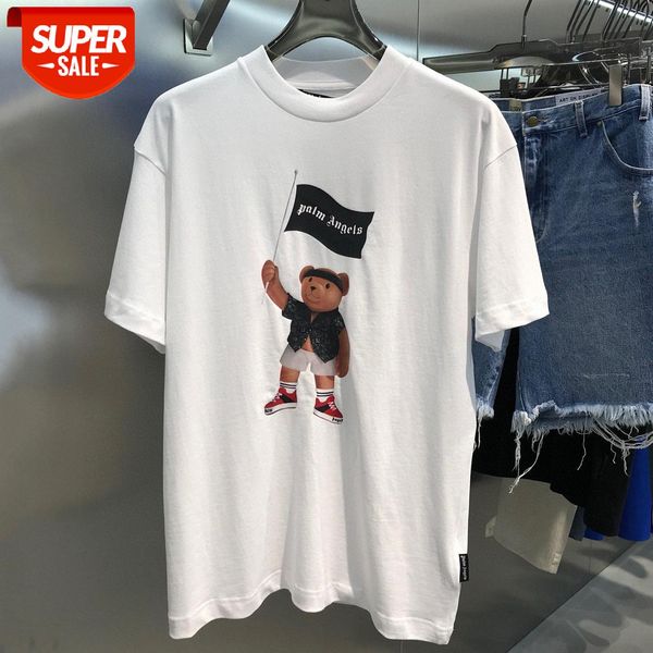 tier pa·ss letter logo printing pirate bear pattern design men and women pure cotton short-sleeved t-shirt #py3x, White;black
tier pa·ss letter logo printing pirate bear pattern design men and women pure cotton short-sleeved t-shirt #py3x, White;black