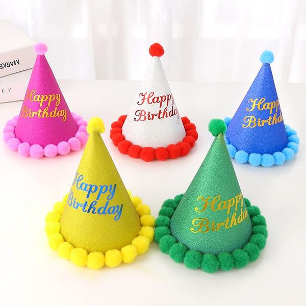 party hats happy birthday hat bronzing glitter powder decorations decoration plush ball
party hats happy birthday hat bronzing glitter powder decorations decoration plush ball