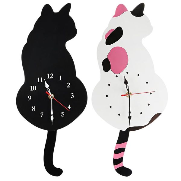 wall clocks cute adorable black cat clock pendulum funny swinging tail kit decor kitten lovers gift z30
wall clocks cute adorable black cat clock pendulum funny swinging tail kit decor kitten lovers gift z30
