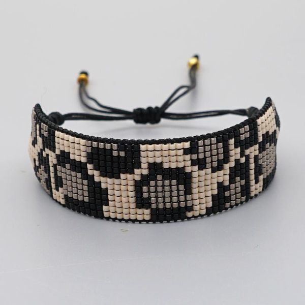 tennis go2boho leopard bracelet for women 2021 miyuki bracelets jewelry gifts handmade woven pulseras mujer wholesale jewellery, Golden;silver 
tennis go2boho leopard bracelet for women 2021 miyuki bracelets jewelry gifts handmade woven pulseras mujer wholesale jewellery, Golden;silver