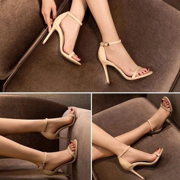 sandals fashion brand prom high-heeled women's heels mules women shoes female open toe for a075, Black
sandals fashion brand prom high-heeled women's heels mules women shoes female open toe for a075, Black