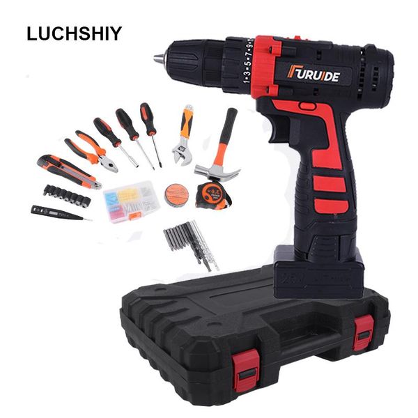 professiona electric drills cordless drill driver household diy woodworking lithium-ion battery tools screwdriver 92/102pcs power tool set
professiona electric drills cordless drill driver household diy woodworking lithium-ion battery tools screwdriver 92/102pcs power tool set