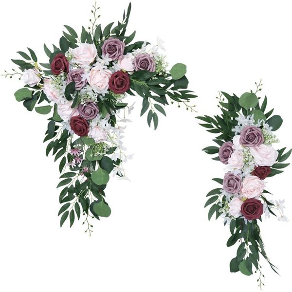 decorative flowers & wreaths 2pcs artificial pink wedding backdrop wreath decor welcome card sign corner wall props arrange
decorative flowers & wreaths 2pcs artificial pink wedding backdrop wreath decor welcome card sign corner wall props arrange
