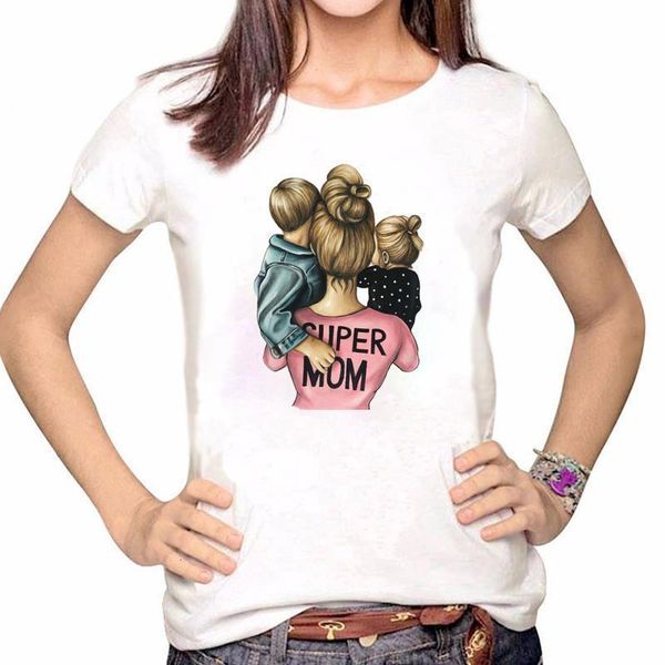 women clothes tshirt cartoon super mom boy girl shirt printed casual woman tee ladies female t-shirt short sleeve t shirt top, White
women clothes tshirt cartoon super mom boy girl shirt printed casual woman tee ladies female t-shirt short sleeve t shirt top, White