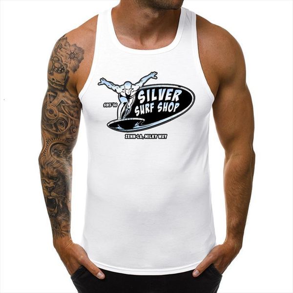 silver surf shop men tank retro letters printed sleeveless garment singlet casual clothing fashion cool vest, White;black
silver surf shop men tank retro letters printed sleeveless garment singlet casual clothing fashion cool vest, White;black