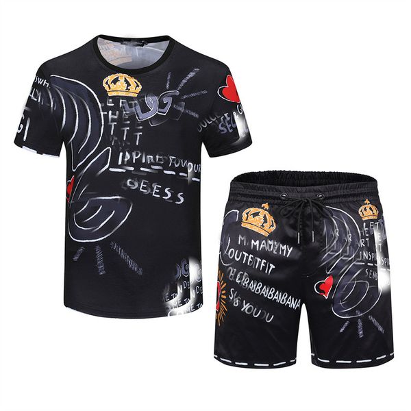 2021 designer jogging suit 2-piece fashionable sportswear suit men's luxury clothes summer running suit t-shirt short-sleeved sportswea, Gray
2021 designer jogging suit 2-piece fashionable sportswear suit men's luxury clothes summer running suit t-shirt short-sleeved sportswea, Gray