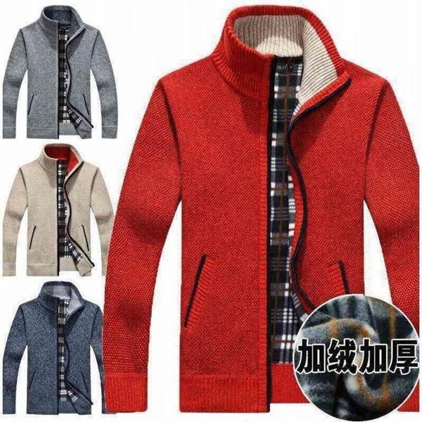 men's sweaters drop mens plus velvet sweater cardigan spring autumn zipper outer wear handsome stand up collar knitwear jacket, White;black
men's sweaters drop mens plus velvet sweater cardigan spring autumn zipper outer wear handsome stand up collar knitwear jacket, White;black