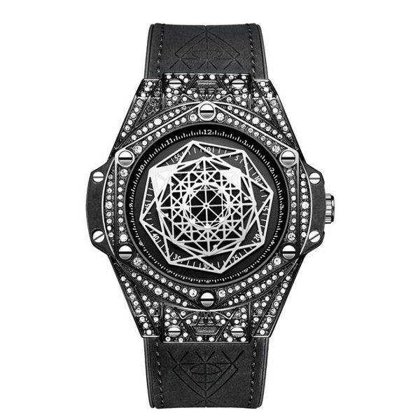 casual fashion men's wrist watch quartz 42mm dial 30m waterproof full diamond layds sports black case rubber strap on3815, Slivery;brown
casual fashion men's wrist watch quartz 42mm dial 30m waterproof full diamond layds sports black case rubber strap on3815, Slivery;brown
