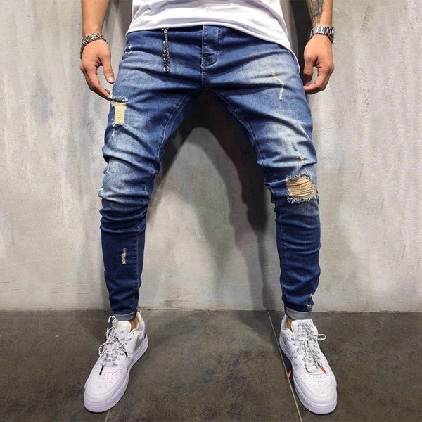 men's jeans male hip-hop trousers clothes clothing 2021 long pencil pants ripped slim spring hole men fashion thin skinny, Blue
men's jeans male hip-hop trousers clothes clothing 2021 long pencil pants ripped slim spring hole men fashion thin skinny, Blue