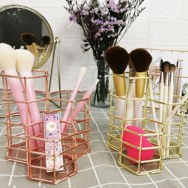 storage baskets pencil cup office stationery pen holder table hollow wire metal 3 in 1 deskorganizer makeup brush
storage baskets pencil cup office stationery pen holder table hollow wire metal 3 in 1 deskorganizer makeup brush
