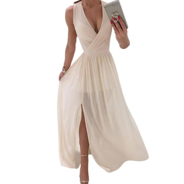 casual dresses formal dress women summer 2021 solid color v neck elegant split large hem long for wedding party club pink xxl vestido, Black;gray
casual dresses formal dress women summer 2021 solid color v neck elegant split large hem long for wedding party club pink xxl vestido, Black;gray