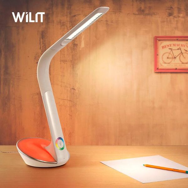 wilit luxury led table lamp eye-protection flexible desk reading night light with rgb light
wilit luxury led table lamp eye-protection flexible desk reading night light with rgb light