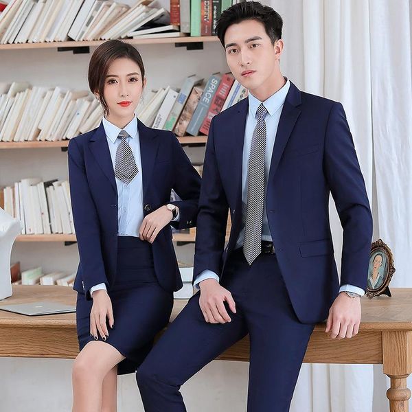 two piece dress clothing female suit men and women of cultivate morality three-piece double student interview uniforms, White
two piece dress clothing female suit men and women of cultivate morality three-piece double student interview uniforms, White