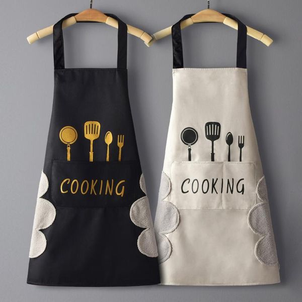 aprons oil-proof waterproof waist fashion coffee overalls hand-wiping kitchen household cooking apron wipe hand
aprons oil-proof waterproof waist fashion coffee overalls hand-wiping kitchen household cooking apron wipe hand