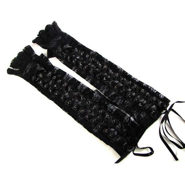 five fingers gloves lace long fishnet section hip-hop performers delight temptation nightclub punk, Blue;gray
five fingers gloves lace long fishnet section hip-hop performers delight temptation nightclub punk, Blue;gray