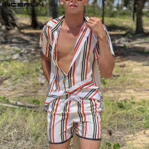men's tracksuits 2021 men casual sets striped streetwear lapel short sleeve shirt drawstring shorts breathable fashion hawaiian suits i, Gray
men's tracksuits 2021 men casual sets striped streetwear lapel short sleeve shirt drawstring shorts breathable fashion hawaiian suits i, Gray