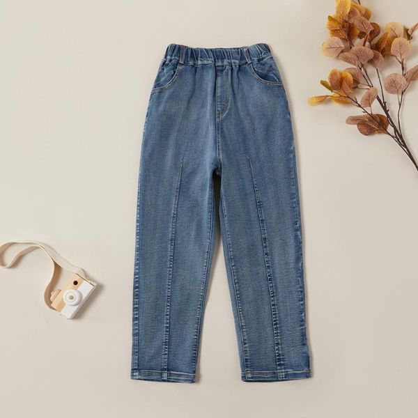 jeans patpat 2021 spring and summer autumn fashionable solid denim bottoms for girl kids clothes, Blue
jeans patpat 2021 spring and summer autumn fashionable solid denim bottoms for girl kids clothes, Blue