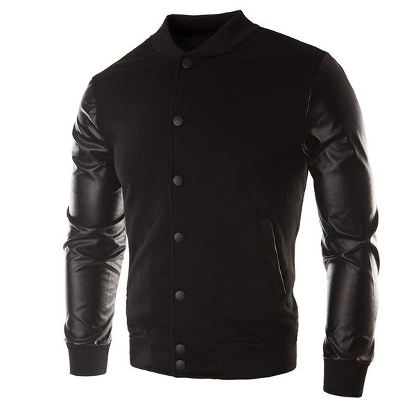 men's jackets fashion spell fur collar jacket europe and the united states baseball big yards wear coat, Black;brown
men's jackets fashion spell fur collar jacket europe and the united states baseball big yards wear coat, Black;brown