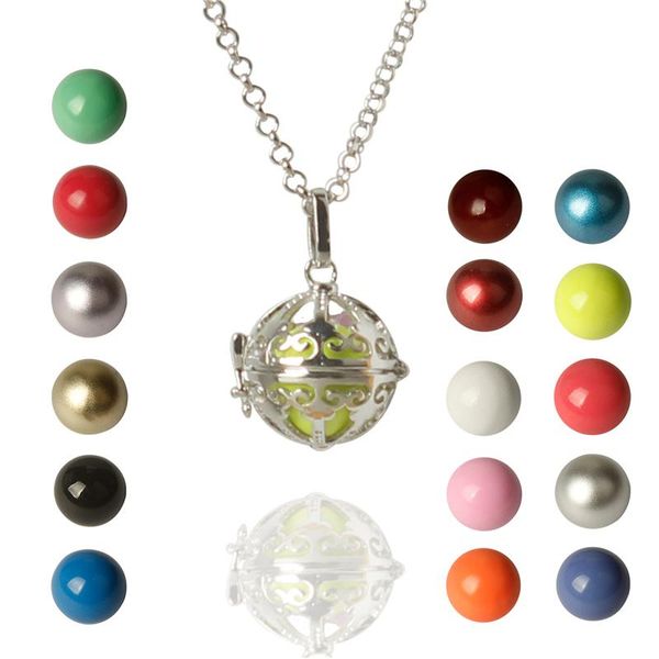 pendant necklaces harmony ball mini bola angel chime necklace fashion choker lucky gift for her, Silver
pendant necklaces harmony ball mini bola angel chime necklace fashion choker lucky gift for her, Silver