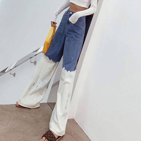 loose print tie dye jeans for women high waist straight wide leg denim pants female fashion new clothing spring, Black;white
loose print tie dye jeans for women high waist straight wide leg denim pants female fashion new clothing spring, Black;white