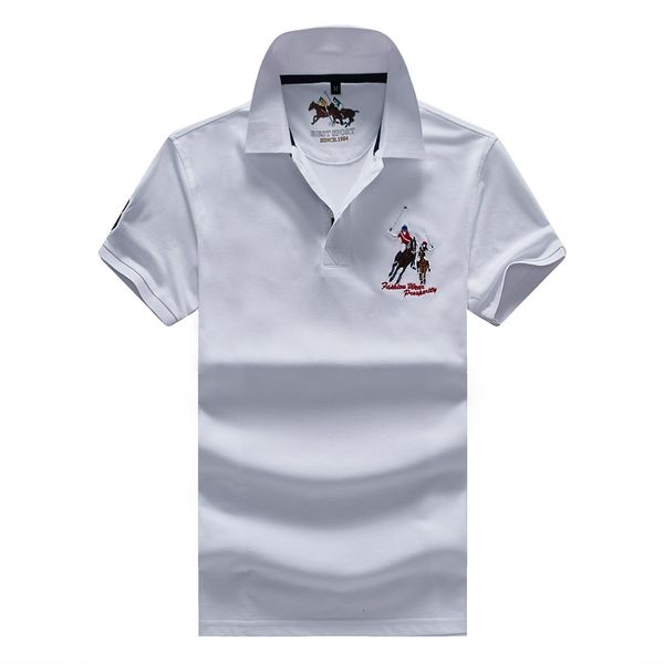 2021 New Arrival Solid Summer Man Polo Shirt Mens Clothing Business Embroidery Cotton Men Short Sleeve High Quantity Plus G58z, White;black
2021 New Arrival Solid Summer Man Polo Shirt Mens Clothing Business Embroidery Cotton Men Short Sleeve High Quantity Plus G58z, White;black