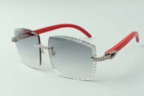 2021 style designers medium diamonds sunglasses 3524022, cutting lens natural red wooden temples glasses, size: 58-18-135mm, White;black
2021 style designers medium diamonds sunglasses 3524022, cutting lens natural red wooden temples glasses, size: 58-18-135mm, White;black