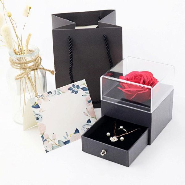 gift wrap practical convenient stylish multifunctional preserved rose flower design ring necklace display holder jewelry storage box
gift wrap practical convenient stylish multifunctional preserved rose flower design ring necklace display holder jewelry storage box